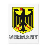 German Emblem Postcard