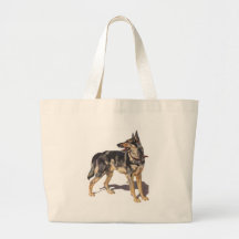 German shepardtotot hänger lös tote bag