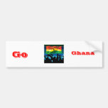 Ghana fotbollbildekal
