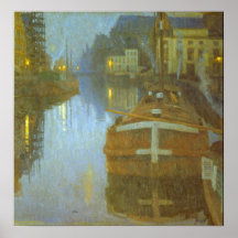 Ghent av Albert Baertsoen Affisch