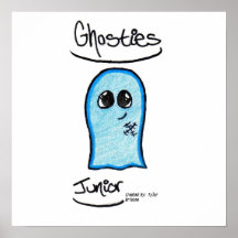 ghosties: junior affisch