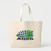 Gift och främling tote bags