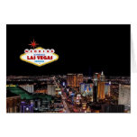 GIFTA SIG i Las Vegas NYTT vibrerande LOGOTYPkort