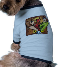 Gifta sig saker 38 hund t-shirt