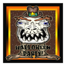 Gigantisk halloween festinbjudan