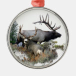 Gigantisk tjurtrofébock jul dekorationer