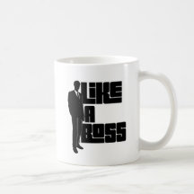 Gilla en chef kaffe koppar