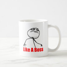 Gilla en chef kaffe koppar