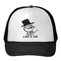 Gilla en herr trucker keps
