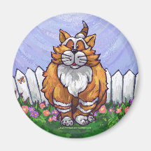 Ginger Cat Magnet
