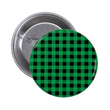 Ginham grönt och svart pins
