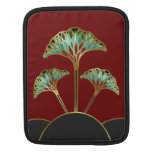 Ginkgoen lämnar art décoiPadmuffen Sleeve För iPads