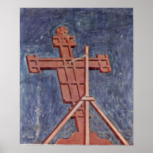 Giotto di Bondone - julen festar i skog Affischer