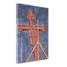 Giotto di Bondone - julen festar i skog Canvasduk Med Gallerikvalitet