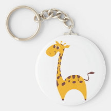 Giraff Nyckelring