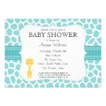 Giraffbaby showerinbjudningar