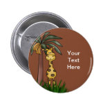 Giraffet knäppas pins