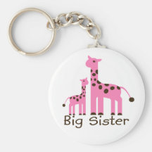 Giraffstorasyster Nyckel Ring