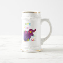 gitarr (L) Kaffe Kopp