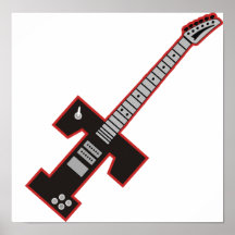 Gitarr T Affischer