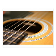 Gitarr Time Vykort