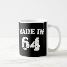 Gjort i 1964 kaffe muggar