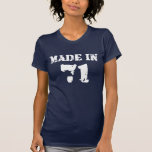 Gjort i 1971 tee shirt