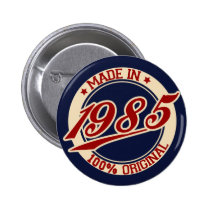 Gjort i 1985 knappar