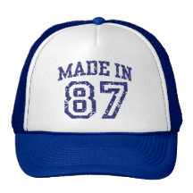 Gjort i 87 baseball hat
