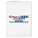 Gjort i Altamonte Springs t skjortor. Kall design  Hälsningskort