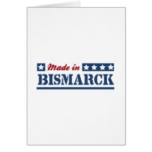 Gjort i Bismarck Kort