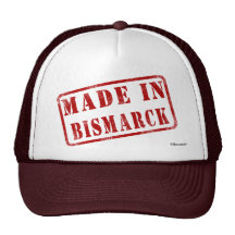 Gjort i Bismarck Trucker Keps