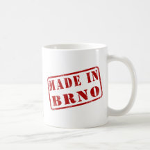Gjort i Brno Kaffe Mugg