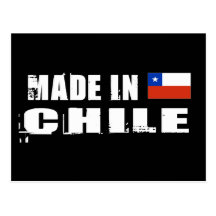 Gjort i Chile Vykort
