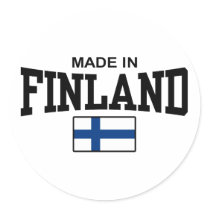 Gjort i Finland Klistermärken