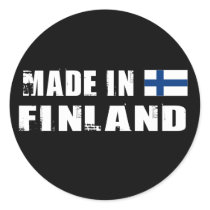 Gjort i Finland Klistermärke