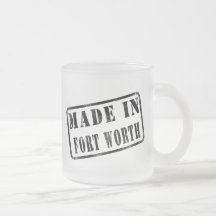 Gjort i Fort Worth Kaffe Koppar