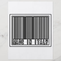 Gjort i italien flygblad