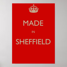 Gjort i Sheffield Affisch