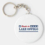 Gjort i sjön Oswego Nyckelringar