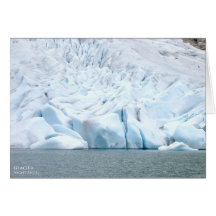 Glaciär Hälsningskort