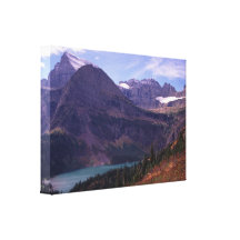 Glaciärnationalpark Kanvasduk Med Gallerikvalitet