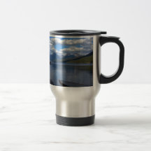 Glaciärnationalparkphotography. Kaffe Mugg