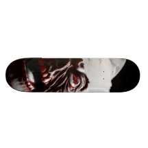 Glad blodig Halloween Zombie Santa Skate Board