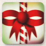 Glad helgcandy cane kopp underlägg