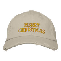 Glad jul broderade baseball kepsar
