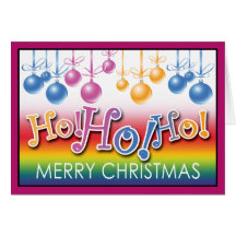Glada kort - Ho Ho Ho