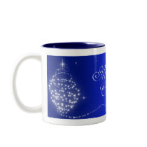 Glada Sparkling stjärnor för jul W. Mugg