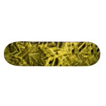 GLÄNSANDE FOTOGRAFI DIGITAL W FÖR GULA GLITTERSTJÄ SKATEBOARD DECKS