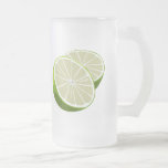 Glass mugg för limefrukt